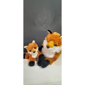 Aurora Flospie Fiona Red Fox Plush Toy Stuffed Animal 12" Soft Lovey And Kit